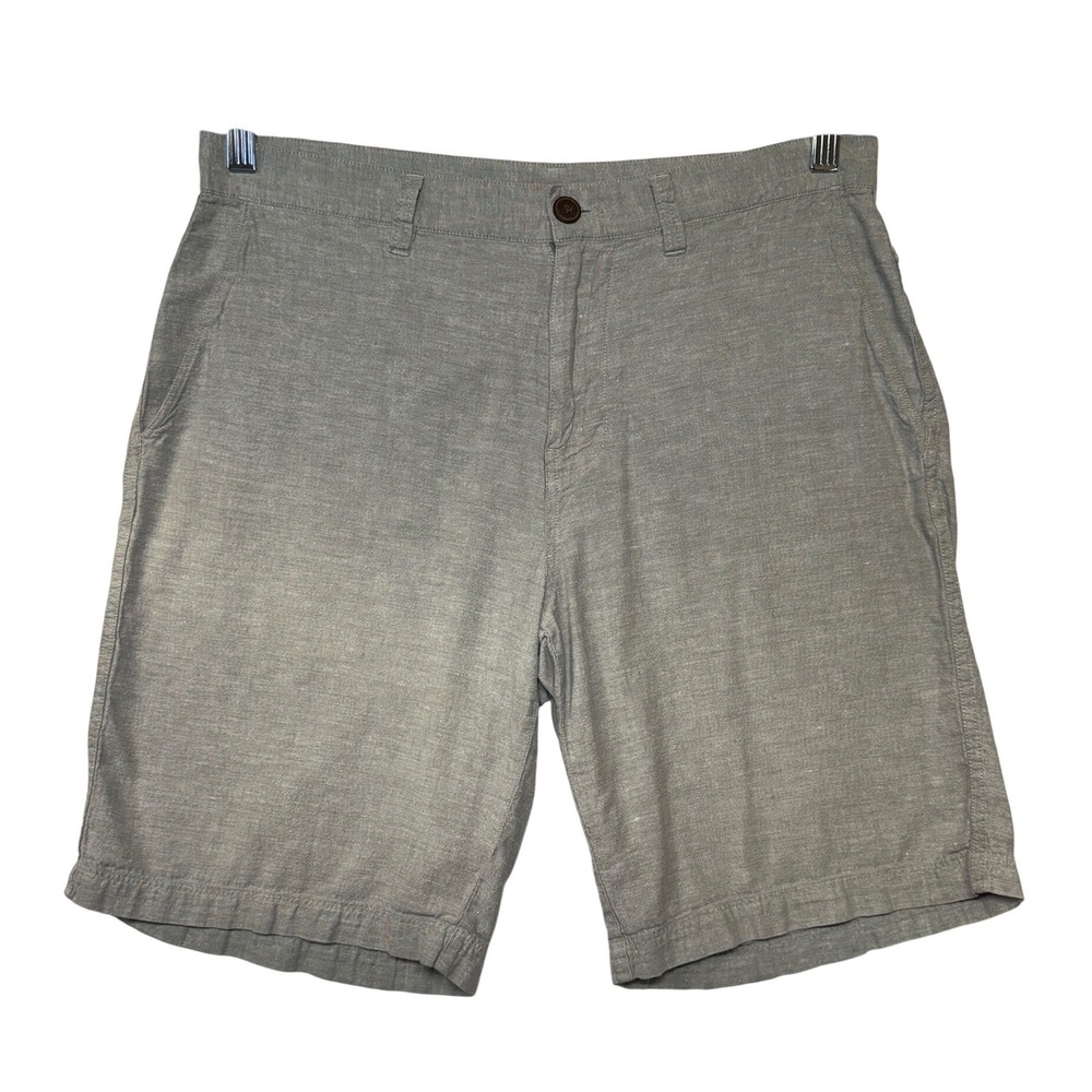 Patagonia Mens Hemp Organic Cotton Shorts Gray 9.5" STY57736 Casual Sz 32‎